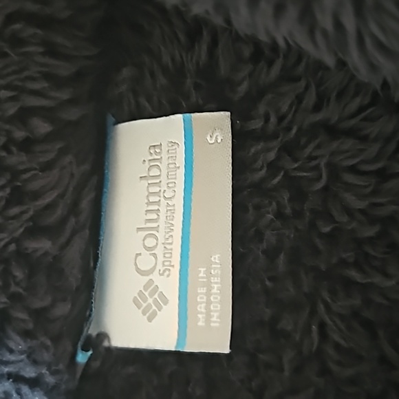 Columbia Winter Pass Sherpa Fleece Zip Up Jacket Fuzzy Furry Cozy Soft Sz Small - Picture 3 of 7